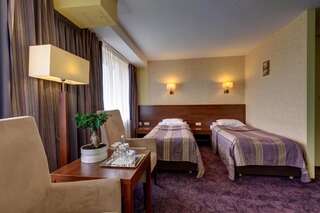 Отель Hotel Beskid Новы-Сонч Улучшенный двухместный номер с 1 кроватью или 2 отдельными кроватями-14